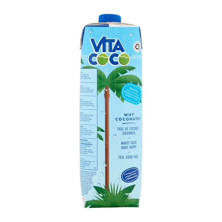 Vita Coco Natural Coconut Water 1L